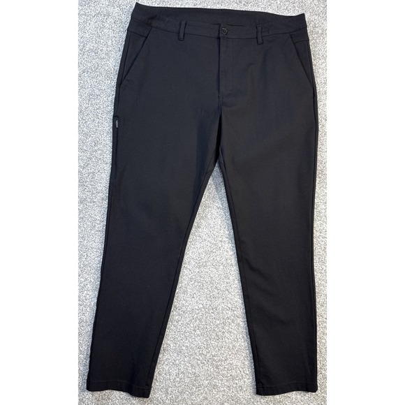 BYLT Everyday Pant 2.0 Men's 40 Black Stretch Performance Premium Basics